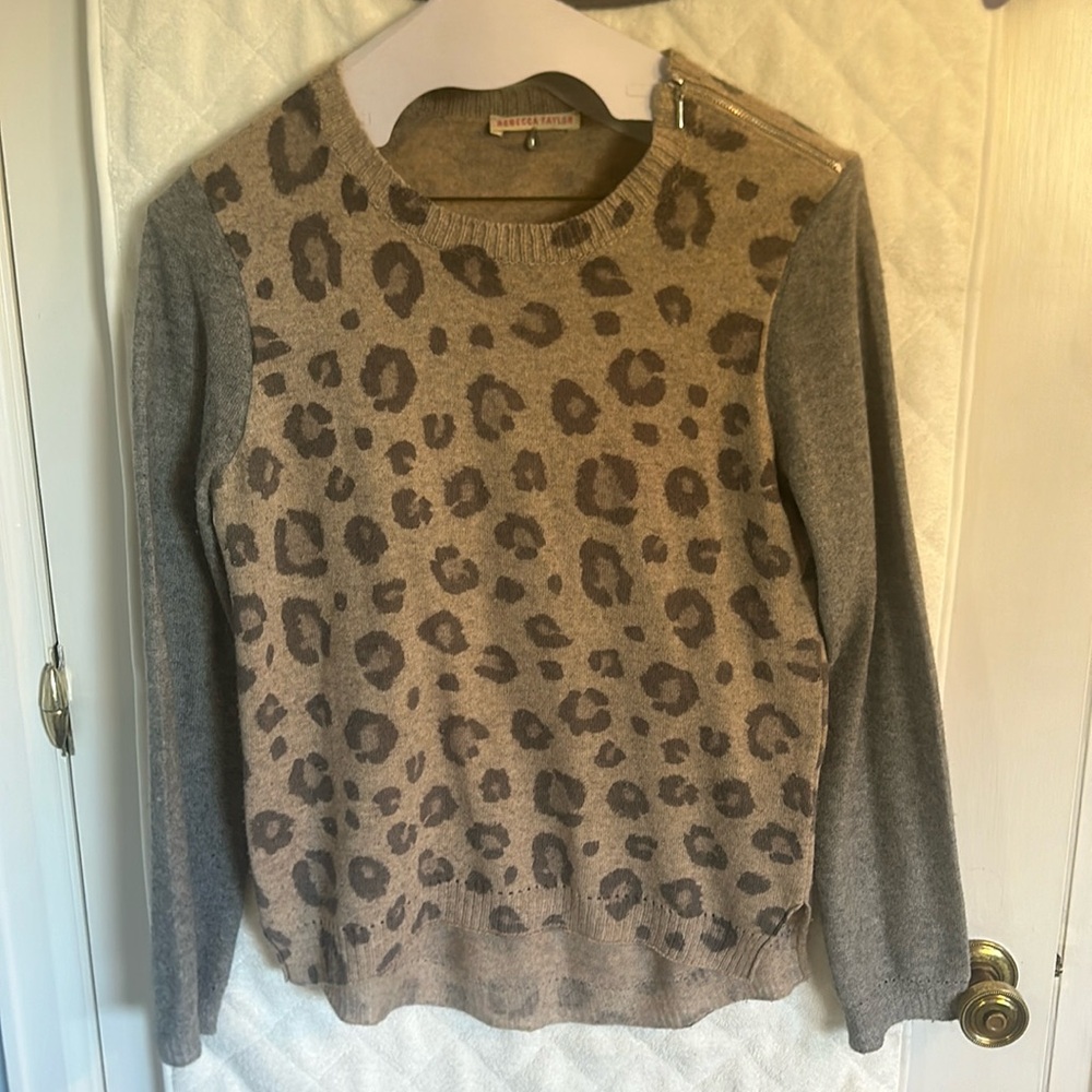 Rebecca Taylor wool sweater in size large